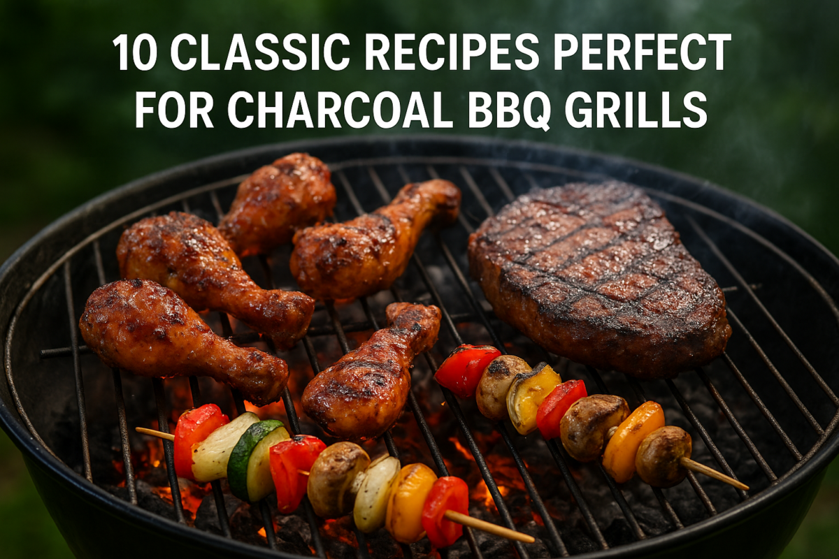 10 ricette classiche perfette per i barbecue a carbone