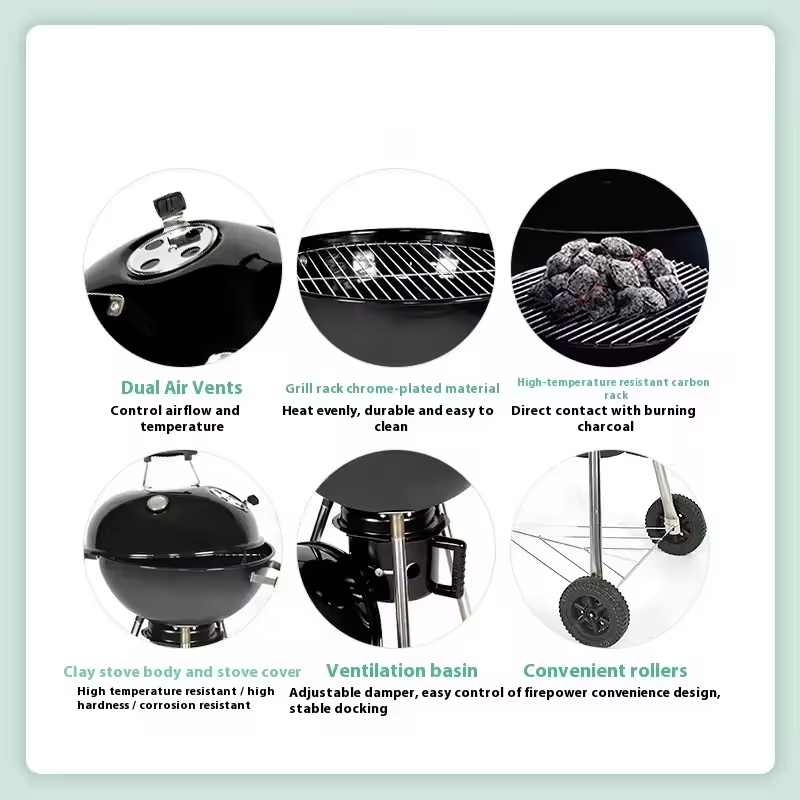 kettle grill BBQ DETAILS